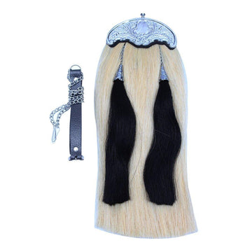 imperial-highland-supplies-original-long-horse-hair-sporran-white-body-two-black-tassels-with-chain-belt